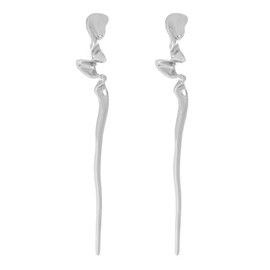LALAFINA Palitos De Cabello Para Mujeres Hair Pins De Metal Estilo Vintage Accesorios Para Peinar El Cabello Para Moños Y Peinados 6.69 Pulgadas 2
