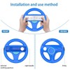 DOYO 2 Pack Steering Wheel Wii Controller Design Stand Mario