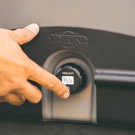 Maluna ChillCheck Thermometer Cooler Drain Plug – Real-Time Temperature Monitoring, Rechargeable Battery, Water-Tight Seal – Compatible with YETI, RTIC and Maluna Coolers