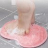 Almohadilla De Silicón Para Masaje Y Exfoliación De Espalda Rosa