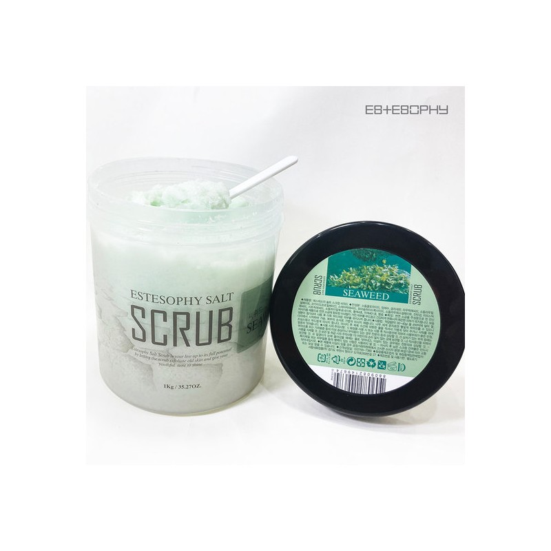Estesophie Salt Body Scrub Seaweed 1000g / 에스테소피 솔트 바디
