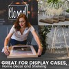 CALPALMY (2-Pack) 8 x 12” Clear Acrylic Sheet Plexiglass –