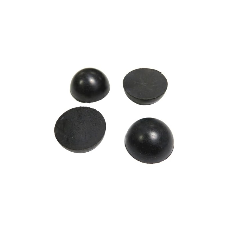 WW-THI-304AN Wide Work Vibration and Soundproofing Hemispherical Insulator, Non-Resilient Rubber,