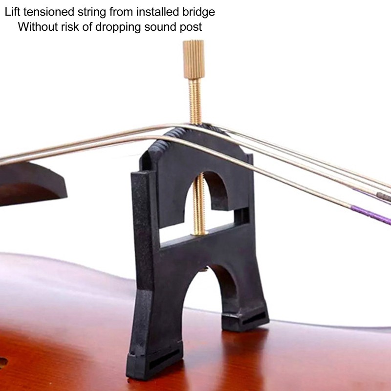 Violoncello String Lifter Adjustable Height Cello Bridge Replace Violoncello Repair