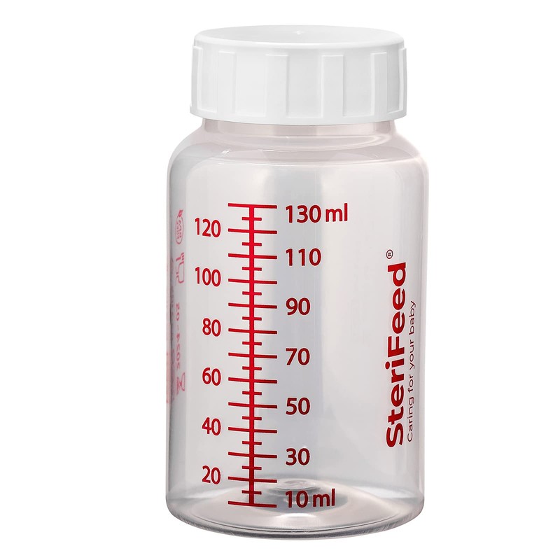 Sterifeed Baby Bottle, Reusable, Sterile, 130ml, Pack of 10