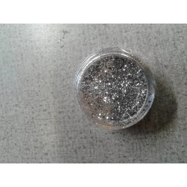 Mardi Gras Zone Face Body Glitter Party Makeup Silver American Made Safe