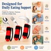 Bendable Adaptive Utensils 3-Piece Set, Parkinsons Fork Spoon Rocker Knife,