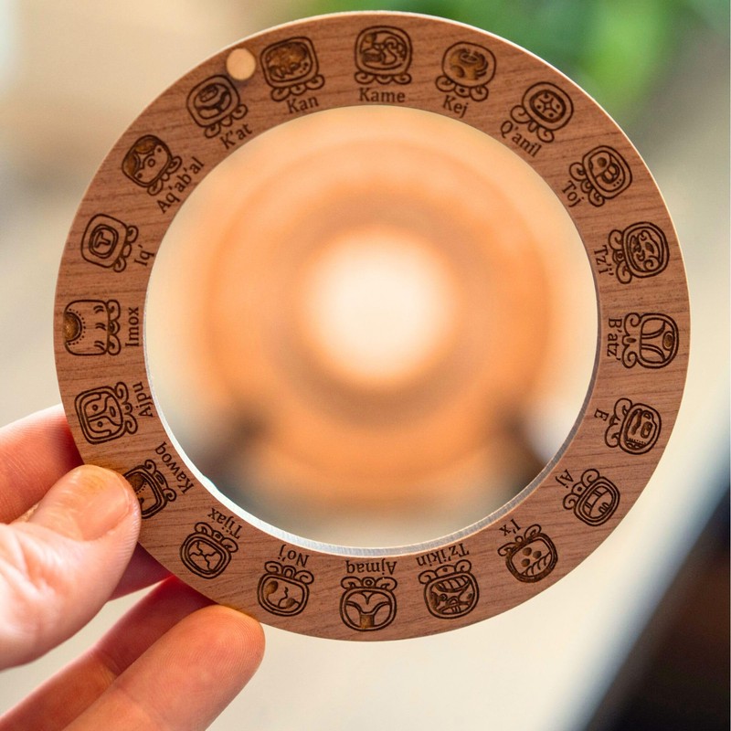 Maya Calendar – Wooden Cholq’ij and Haab’ Replica for Learning