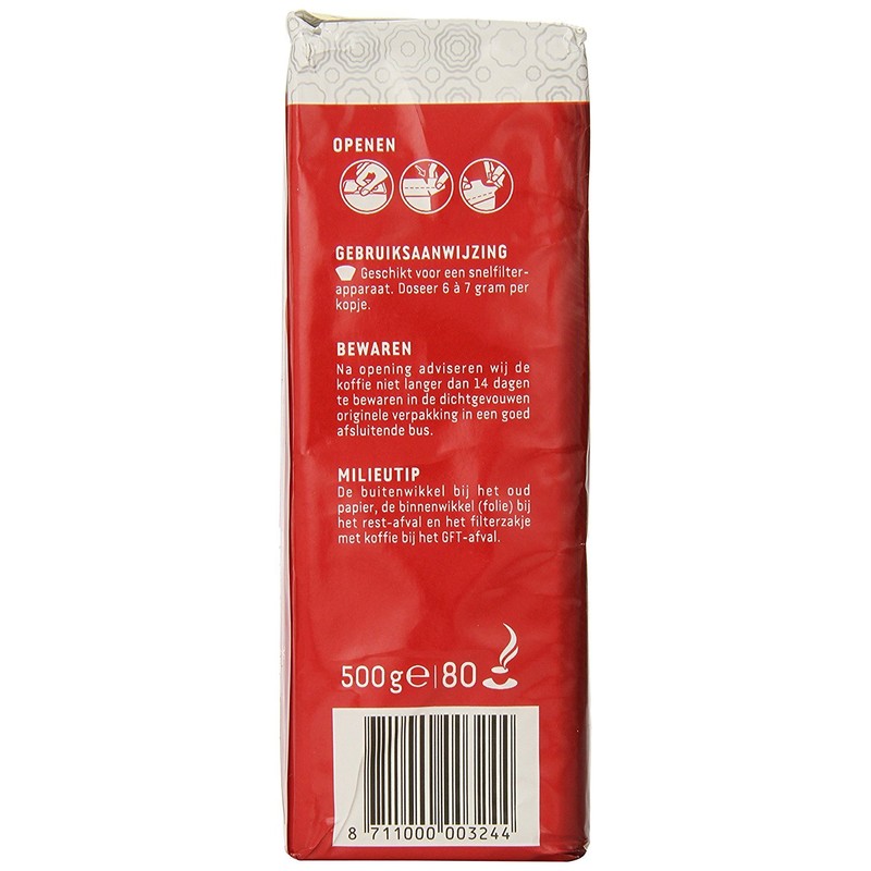 Douwe Egberts Aroma Rood Ground Coffee, 17.64 Ounce, Pack of