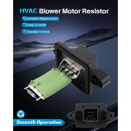 ECCPP AC Blower Motor Resistor Fit for 2008-2010 for Chrysler 300/for Dodge Challenger/for Dodge Charger/2008 for Dodge Magnum HVAC Heater Blower Resistor Control Module RU-640, RU640, 68037310AA