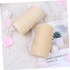 Healvian 2pcs Natural Loofah Bath Scrubber Exfoliating Gourd Towel for