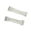 JMXLDS 2PCS White Link Line Connector Cable for Wii U