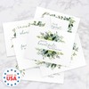 Canopy Street Greenery Floral Sympathy Cards / 24 Sympathy Cards