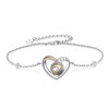 CVRAVO Volleyball Gifts 925 Sterling Sliver Heart Volleyball Bracelet Sports