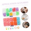 DOITOOL 2 Boxes Locking Stitch Markers of Portable Crochet Tools