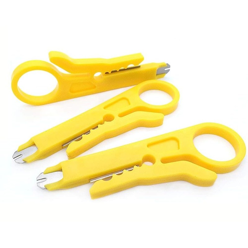 Mini Wire Stripper 3 Pack Network Wire Stripper Punch Down