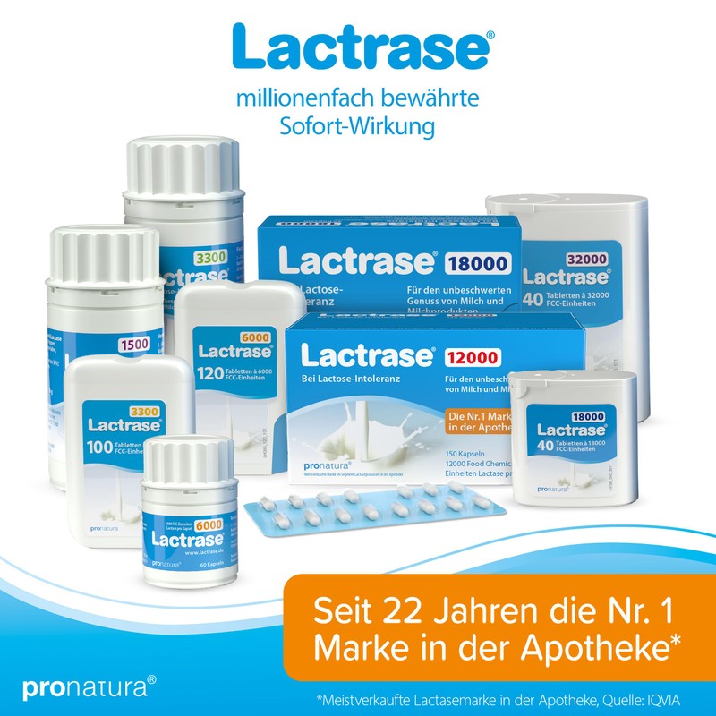 Lactrase 6.000 Klickspender Tabletten, 60 pcs