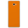 McHarrier Kyocera Easy Smartphone 2 A001KC Skin Sticker, Orange Pattern,