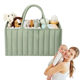 STEFUEWILL17 Large Capacity Changing Organiser - Multifunctional Storage Nappy Organiser, High-Quality Practical Baby Accessories, Portable Changing Table Organiser for Trips with Baby