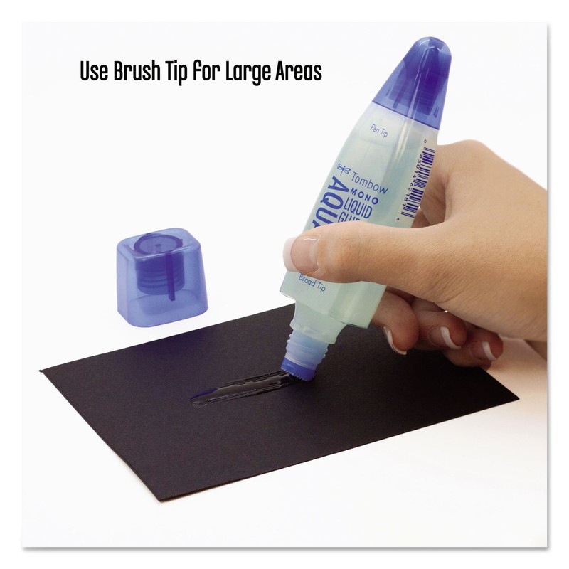 Tombow 52180 MONO Aqua Liquid Glue, 1.69 Ounce, 1-Pack. Dual