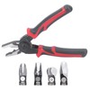 Multifunctional Pliers Set 5 in 1 Combination Interchangeable Pliers Kit