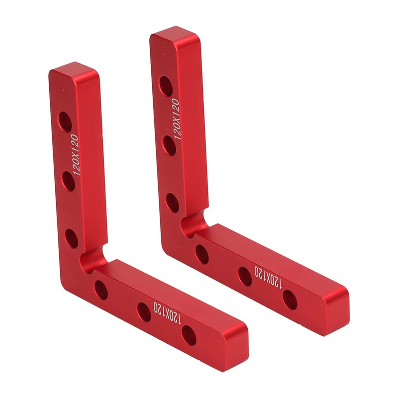2Pcs 90 Degree Positioning Squares Aluminum Alloy Right Angle Clamps