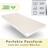 STUDIO Molton Mattress Protector 90 x 200 cm, Made in