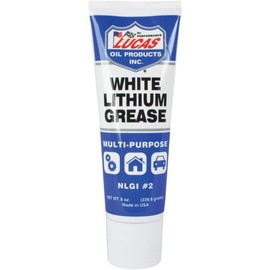 Lucas Oil 10533 White Lithium Grease - 8 oz. Squeeze Tube (12)