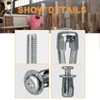 20PCS Hollow Metal Cavity Fixing Hollow Wall Anchors for Drywall