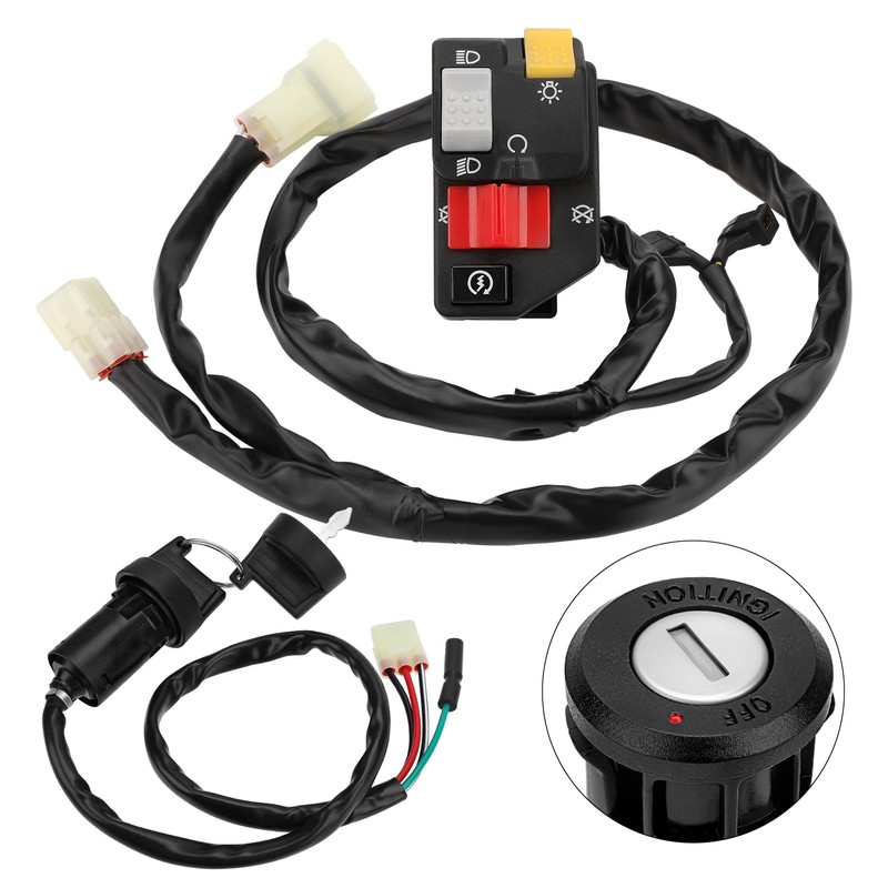 M MATI Handlebar & Key Switch for Honda TRX400EX 400EX