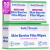 Safe n' Simple Skin Barrier Wipe with Alcohol - 50