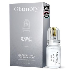Glamory Kit Original De Microinfusión Para Una Piel Radiante E Impecable - Sistema Facial Para Uso Doméstico  Aguja De 0,25 Mm                        