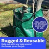 DURASACK Heavy Duty Home and Yard Bags 48-Gallon Reusable Self-Standing