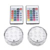 LED Multi color Waterproof Lamp with Remote Controller for Party