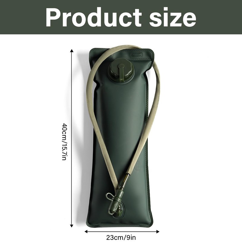 CATOR Hydration Bladder 2L Water Bladder for Hydration Backpack, Outdoor