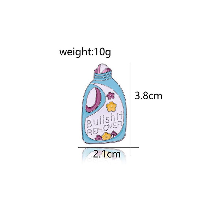 Patch Nation Bullshit Remover Metal Button Badge Pin Brooch Pin