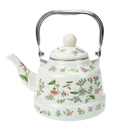 Cabilock Hervidor De Agua Esmalte De Acero Inoxidable - Jarra De Agua, Tetera Caliente Para Estufa De Café, Inducción - Creative Tea Pot