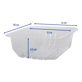 Dilitools 20x14x6.5cm -bandeja Charola Para Maquina Selladora  100 Pzs