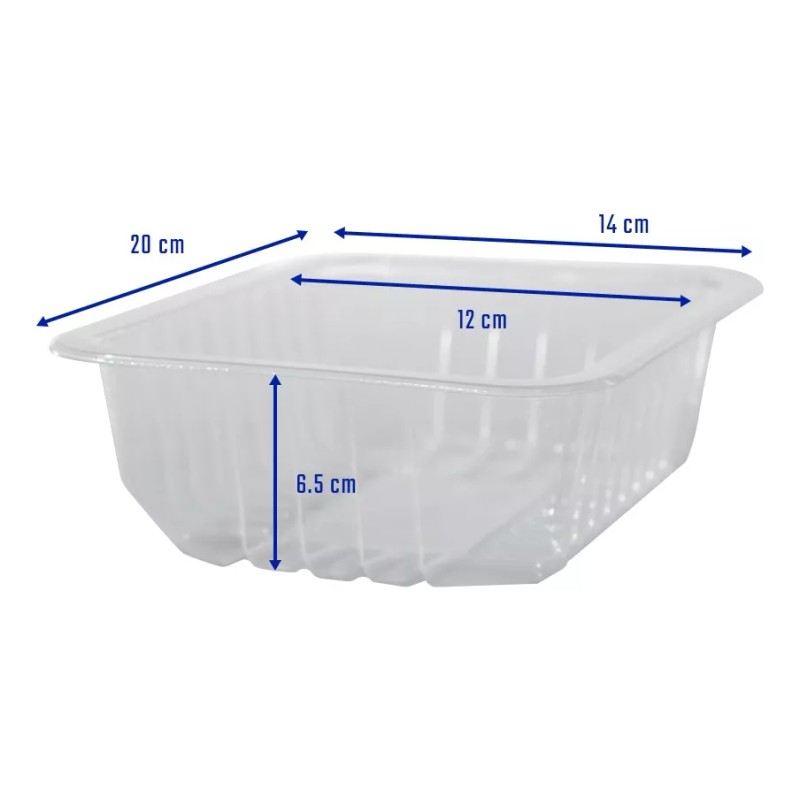 Dilitools 20x14x6.5cm -bandeja Charola Para Maquina Selladora 100 Pzs