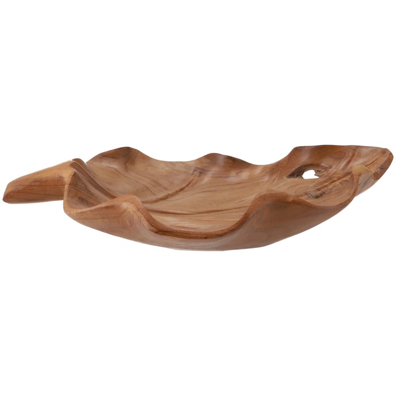 GURU SHOP Wooden Fruit Bowl, Carved Fruit Bowl, Wooden Plate,