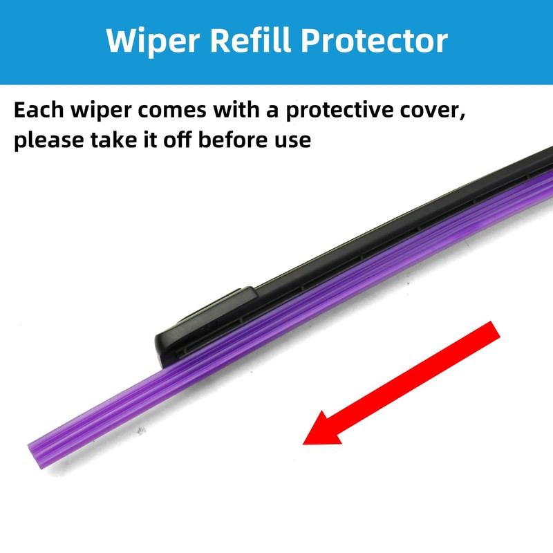 3 Windshield Wipers for Honda CR-V 2017, 2018, 2019, 2020,