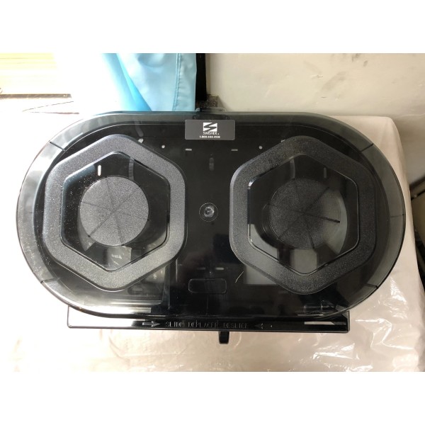 Swisher (NIB) Commercial Grade Dual Jumbo Paper Roll Toilet Dispenser