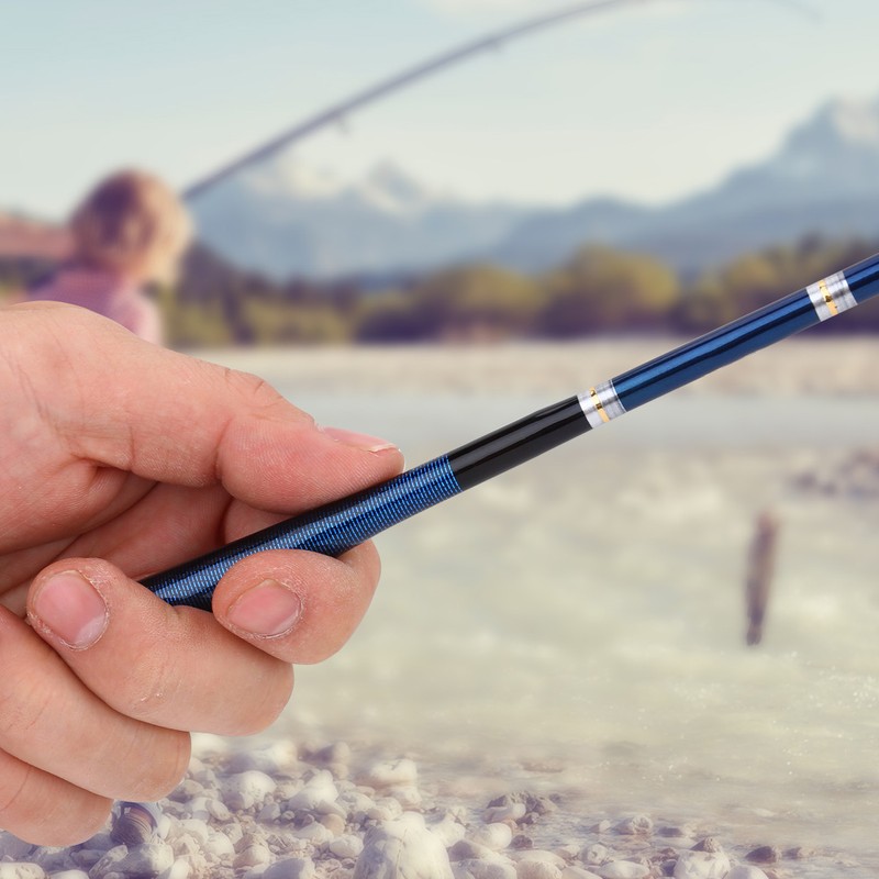 Outdoor Ultralight Mini Portable Carbon Fiber Casting Telescopic Fishing Rod