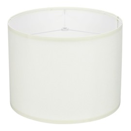 YOKIVE 1Set Drum Lamp Shades for Table Lamps, 13"x13"x10" Linen Lampshade Easy Assembly Lamp Shade(Spider Fitter) for Table Lamps Floor Lamps Bedside, Beige