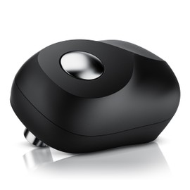 Arendo Electric Can Opener One Touch Design, Automatic 360° Rotation Cordless Tin Opener for Arthritic & Arthritis Hands, for All Can Types, Hands Free Operation Can Openers, No Sharp Edges, Hygienic