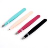 Tweezers Eyelash Tweezers Tweezers Eyebrow Whisker - Tongs (black blade type) / 족집게 속눈썹 집게 핀셋 족집게 눈썹 수염 - 집게(블랙 칼날형)