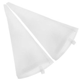 Homsfou Mangas Pasteleras Reutilizables de Tela 12.99X7.48X0.03In Bolsa para Decoración de Pasteles y Cupcakes Juego de 2 Bolsas para Glaseado Fácil y