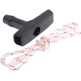 Recoil Starter Rope 1.8M/6Feet Pull Cord with Starter Handle Replacement Compatible with Stihl Husqvarna Poulan Lawn Mower Chainsaw/String Trimmer