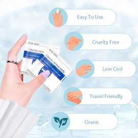 Nail Polish Remover Wipes, 200 PCS Acetone Pads for Nails Individually Wrapped, Fingernail Travel Kit for Home & Professional Removal