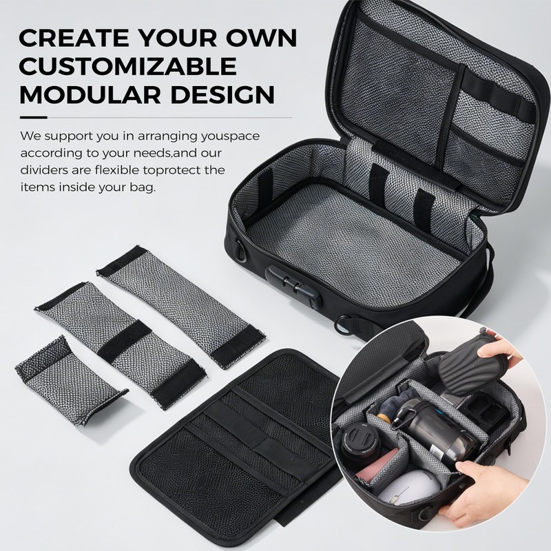 USEY Large Smell Proof Bag with Lock, Premium Carbon Lined